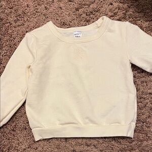 Carter's Soft Cream Sweatshirt - 24 month